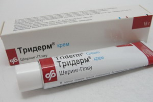 Тридерм, Шеринг-Плау, Бельгия. - Крем и мазь для наружного применения