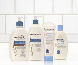 AVEENO - линейка средств  для сухой и атопичной кожи
