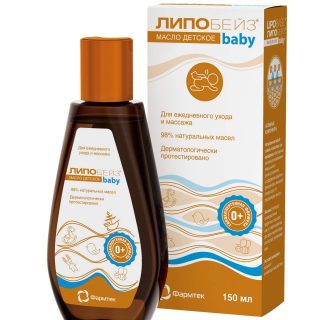 ЛИПОБЕЙЗ baby масло детское для ухода и массажа