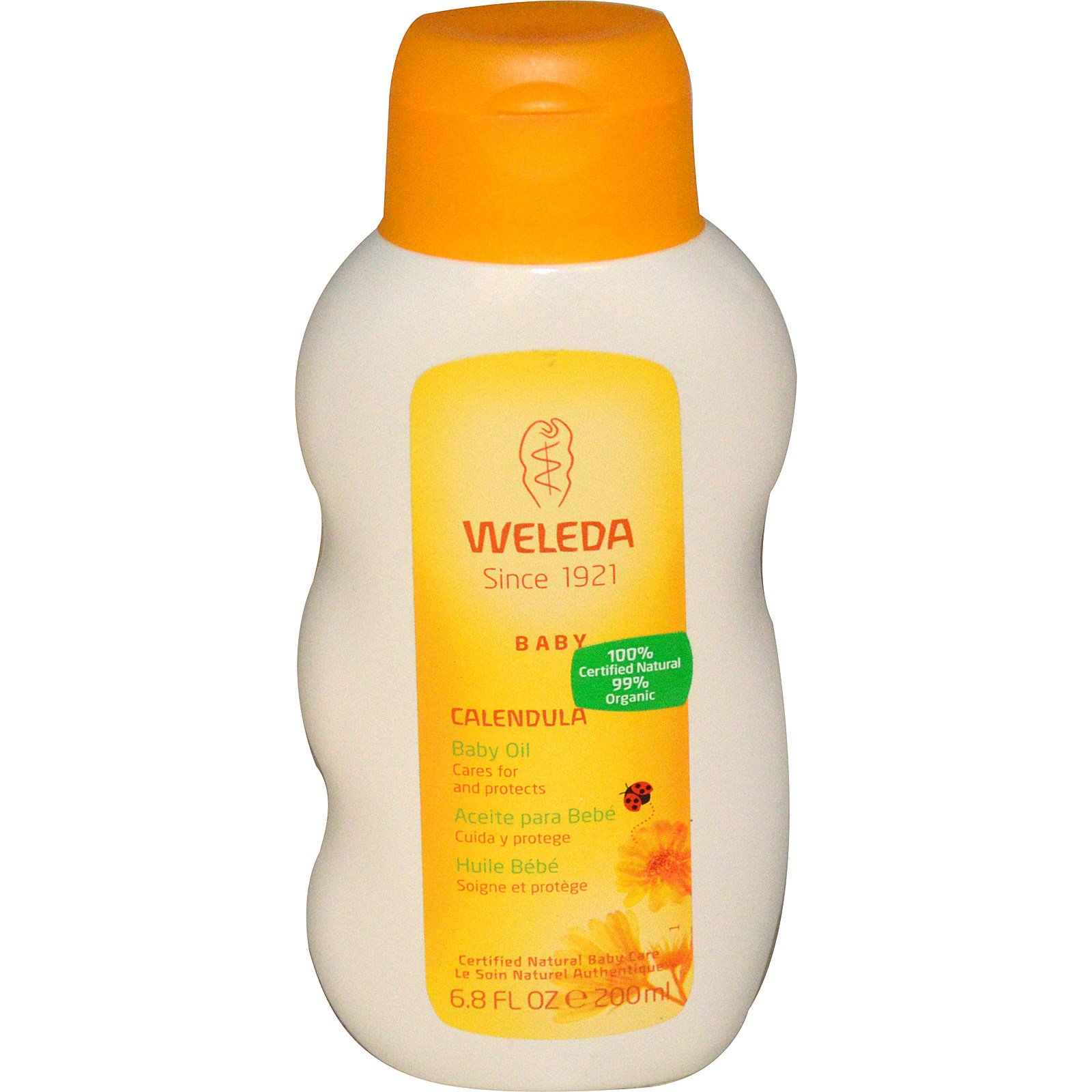 Weleda, масло массажное с календулой - масло массажное