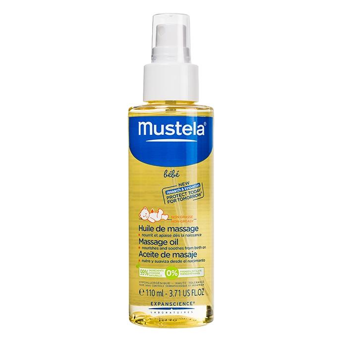 MUSTELA BEBE МАСЛО Д/МАССАЖА - масло массажное