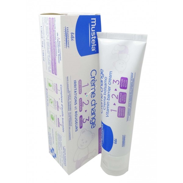 MUSTELA BEBE КРЕМ ПОД ПОДГУЗНИК 1 2 3 - 