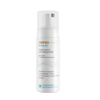 ЛИПОБЕЙЗ® bioactiv пенка-мусс для умывания, 150 мл